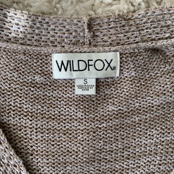 Wildfox Don’t Care Never Cared Distressed Sweater Size Small - Picture 3 of 8